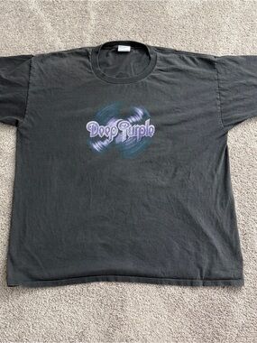 Vintage 2001 Deep Purple Tour T Shirt Black XXL All Sport 25x29